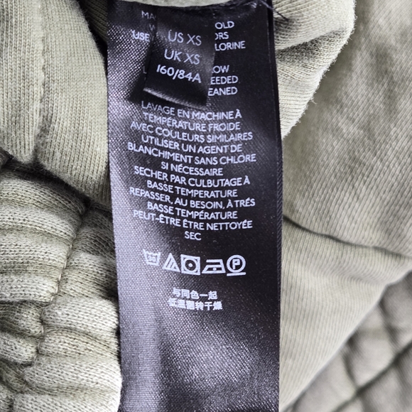 Free People Dolman Jacket Sage Quilted Cotton Bomber - Picture 13 of 16